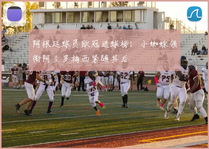 阿根廷球员欧冠进球榜：小蜘蛛领衔阿圭罗梅西紧随其后
